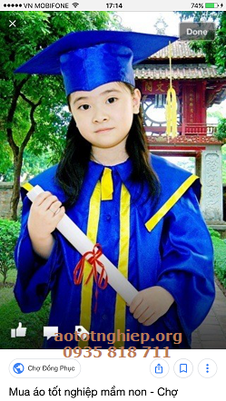Áo tốt nghiệp TT anh ngữ 13